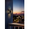 Globo AKRON quadratische LED Solarleuchte für Außenbereich IP65 mit Schalter