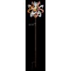 Globo ROSALI LED Solarleuchte Gartenstecker Rose für Außenbereich IP44 3000K 6W