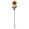 Globo CORALIE LED Solar-Gartenstecker Sonnenblume IP44 3000 K für Außenbereich