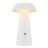 Globo MIRALIE LED Solarleuchte für Außenbereich, weiße Außenleuchte, IP54, modern