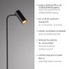 SCHÖNER WOHNEN-Kollektion RIK dreh- und schwenkbare Stehlampe Wohnzimmer mit GU10