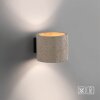 Schöner Wohnen-Kollektion TRAVENTA Wandleuchte Wandlampe aus Beton, beige, Travertin, IP20