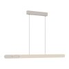 Schöner Wohnen-Kollektion Adriana Round sandfarbene LED Esstisch-Pendelleuchte Länge 160 cm