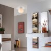 SCHÖNER WOHNEN-Kollektion NAMI Wand- und Deckenleuchte mit weißem Glasschirm E27