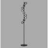 Schöner Wohnen-Kollektion DUBAI Stehlampe Stehleuchte 9-flammig rauchfarbene Glasschirme