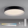 Schöner Wohnen-Kollektion TAVOLI weiße runde LED Deckenleuchte, dimmbar für Wohnräume