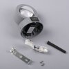 SCHÖNER WOHNEN-Kollektion CHIA LED-Wandlampe mit transparentem Glasschirm Up-/Downlight