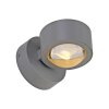 SCHÖNER WOHNEN-Kollektion CHIA LED-Wandlampe mit transparentem Glasschirm Up-/Downlight
