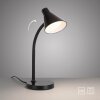 Leuchten Direkt LED Tischleuchte PIXIE, gebogener Arm, 3000 Kelvin warmweiß, verstellbar
