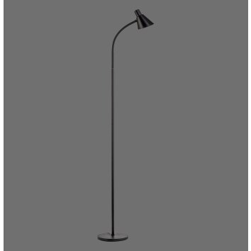 Leuchten Direkt Bogen-Stehlampe PIXIE, verstellbar, LED 3000 Kelvin warmweiß