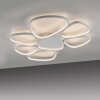 Leuchten Direkt LED Deckenleuchte PEBBLES mit Memoryfunktion, 3000 Kelvin warmweiß