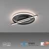 Leuchten Direkt LED Ring-Deckenleuchte KORSA mit Querbalken, 3000 Kelvin warmweiß