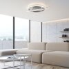 Leuchten Direkt LED Deckenleuchte KORSA mit Memoryfunktion, 3000 Kelvin warmweiß