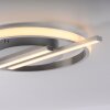 Leuchten Direkt LED Deckenleuchte KORSA mit Memoryfunktion, 3000 Kelvin warmweiß