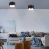Leuchten Direkt Runde LED Deckenleuchte TANIKA mit Memoryfunktion, 3000 Kelvin warmweiß