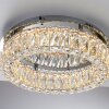 Leuchten Direkt LED Deckenleuchte KULUNKA, facettierte Prismen, 3000 Kelvin warmweiß