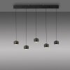 Leuchten Direkt LED Hängeleuchte BALLINI, höhenverstellbar, 3000 Kelvin warmweiß