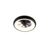 Reality LED Deckenventilator Muonio, Lichtfarbe einstellbar 2700-6500 Kelvin