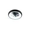 Reality LED Deckenventilator Muonio, Lichtfarbe einstellbar 2700-6500 Kelvin