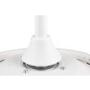 Reality Weißer LED Deckenventilator Volda, Lichtfarbe einstellbar 2700-6500 Kelvin