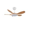 Reality LED Deckenventilator mit Beleuchtung Flen, Lichtfarbe einstellbar 2700-6500 Kelvin