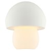 Brilliant weiße LED Pilz-Tischleuchte Dupis, warmweißes Licht, 2700 Kelvin