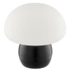Brilliant moderne LED Pilz-Tischleuchte Dupos, weißer Glasschirm, 2700 Kelvin warmweiß