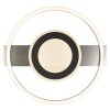 Brilliant LED Deckenleuchte Maureen, moderne flache runde Bauform mit Memoryfunktion