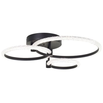 Brilliant schwenkbare LED Deckenleuchte Aydin, Lichtfarbe einstellbar 3000-7000 Kelvin