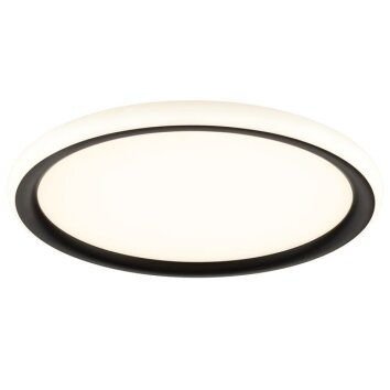 Brilliant Runde moderne LED Deckenleuchte Carloz mit Memoryfunktion, 3000 Kelvin warmweiß