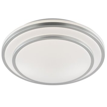Brilliant LED Deckenleuchte Luciano mit abgestuften Ringen, 4000 Kelvin neutralweiß