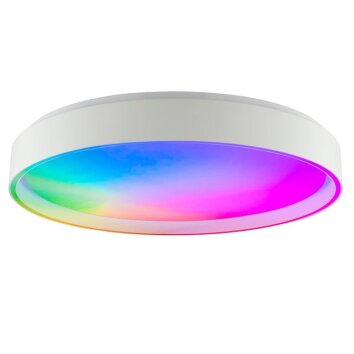 Brilliant LED Deckenleuchte Coralia, Lichtfarbe einstellbar 3000-6500 Kelvin