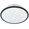 Brilliant LED Deckenleuchte Taya, flach-rund, weiß, Lichtfarbe einstellbar 2700-6500 Kelvin