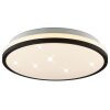 Brilliant LED Deckenleuchte Taya, flach-rund, weiß, Lichtfarbe einstellbar 2700-6500 Kelvin