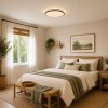 Brilliant LED Deckenleuchte Taya, Lichtfarbe einstellbar 2700-6500 Kelvin