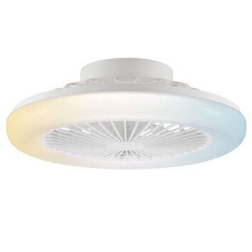 Brilliant LED Deckenleuchte Montero, Ventilator, Lichtfarbe einstellbar 2700-6500 Kelvin