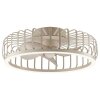 Brilliant LED-Deckenleuchte Capo in Beige, Lichtfarbe einstellbar 2700-6500 Kelvin