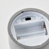 Brilliant LED Terrassen-Tischleuchte Illusion, Rauchglas-Glocke, 2500 Kelvin warmweiß