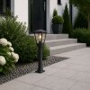 Brilliant Laternen-Wegeleuchte Westcliff, anthrazitfarben, konischer Laternenkopf, IP44