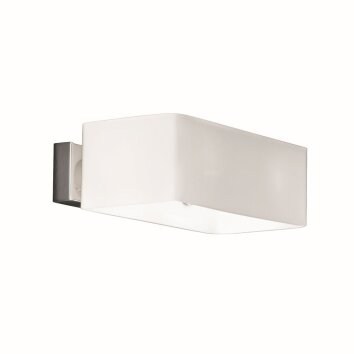 Ideal Lux BOX Wandleuchte Weiß, 2-flammig