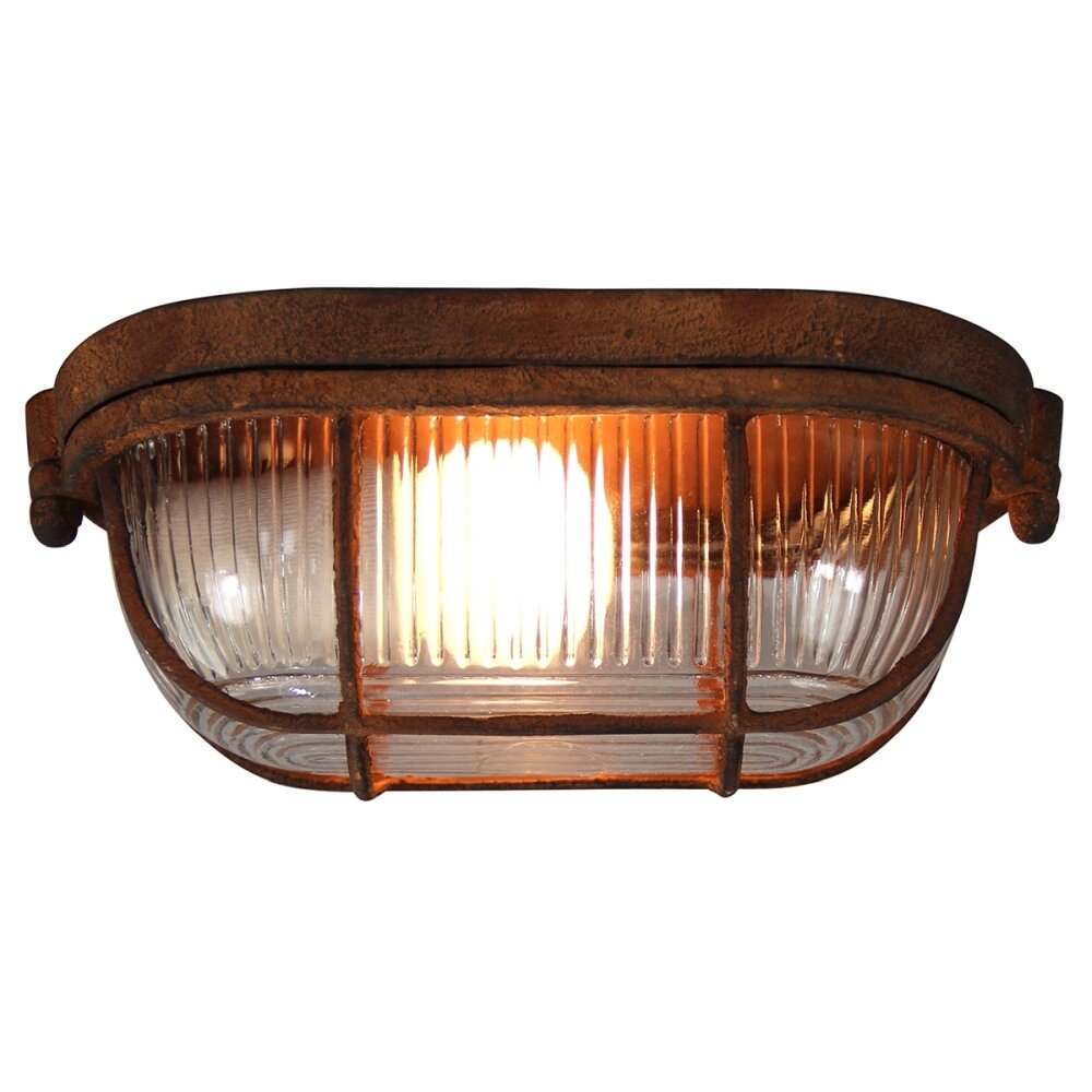 Brilliant Bobbi Deckenleuchte Rostfarben, 1-flammig main product photo