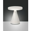 Fabas Luce Neutra Tischleuchte LED Weiß, 1-flammig