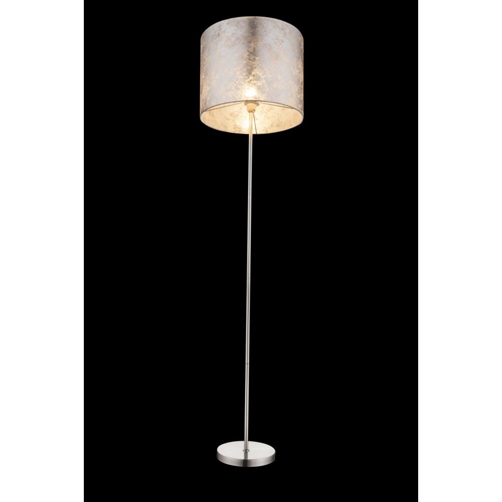 Globo AMY Stehleuchte Nickel-Matt, 1-flammig main product photo