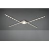 Trio Leuchten Oxford Deckenleuchte LED Nickel-Matt, 1-flammig