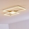 Narpes Deckenleuchte LED Nickel-Matt, 1-flammig