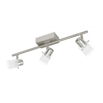 Eglo ORVIETO 1 Deckenspot LED Nickel-Matt, 3-flammig