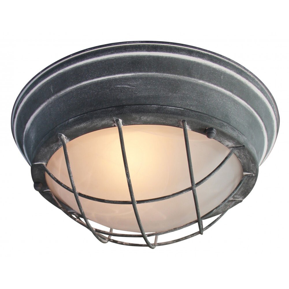 Brilliant TYPHOON Deckenleuchte Grau, 1-flammig main product photo