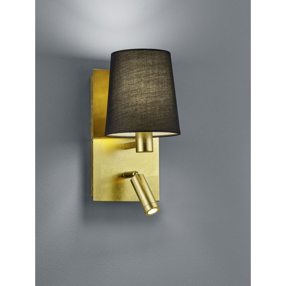 Trio Leuchten MARRIOT Wandleuchte Gold, 1-flammig main product photo