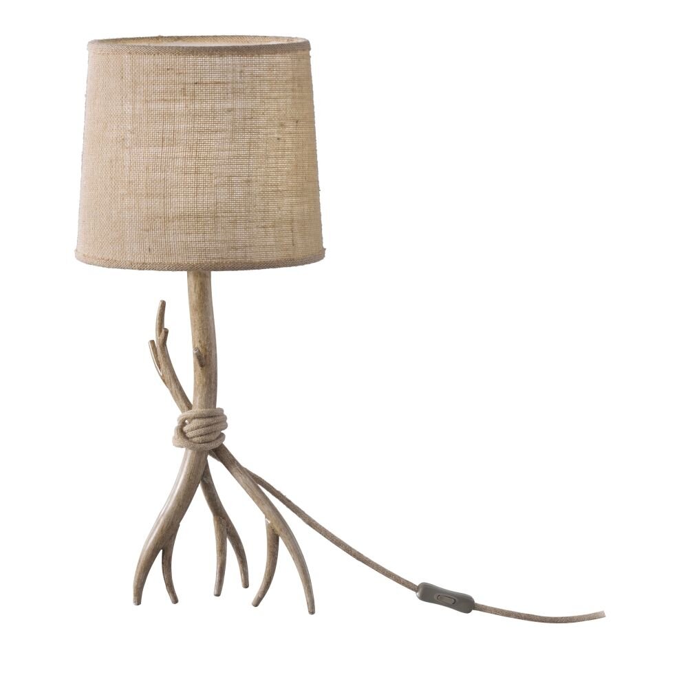 Mantra SABINA Tischleuchte Braun, 1-flammig main product photo