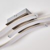 Letala Deckenleuchte LED Chrom, Nickel-Matt, 3-flammig Letala Deckenleuchte LED Chrom, Nickel-Matt, 3-flammig